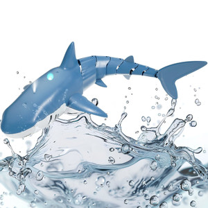 Remote Control Shark Toy, 2.4GHz High Simulation Shark RC Boat for Swimming Pool Bathroom, Electric E415-SSYKCLSLJ30KRT1EOV9