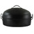 Gibson Home Kenmar High Dome Oval Roaster Set in Black D970-90008.01