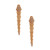 Gold Dangling Snake Earrings T226-9485816987967