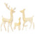  Reindeer Family Warm White Acrylic Large Reindeer Family Oblong A949-329793