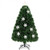 LED Optic Artificial Christmas Tree with Snowflakes-4 Feet - Color: Green - Size: 4 ft D681-CM20528