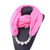 Pearl Embellished Solid Color Chiffon Women Scarf Necklace - Pink A392-fasn0406