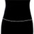 Shining Rhinestone Single Layer Beach Fashion Minimalist Wholesale Body Chain Jewelry - Silver A392-tboc0080