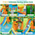 Monkey-Themed Inflatable Bounce House with Slide without Blower - Color: Multicolor D681-NP11067