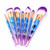 Color: Multicolor - Unicorn Exotic Beauty Enhancer Cosmetic Brush Set Of 7 K290-40095686688854
