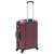 Hardcase Trolley Set 3 pcs Wine Red ABS A949-91874