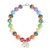 Rainbow Pendant Various Colors Beads Fashion Baby Necklace A392-bbj132
