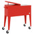 Cooler Cart with Wheels Red 36.2"x16.9"x35" A949-93743