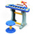 37 Key Electronic Keyboard Kids Toy Piano-Blue - Color: Blue D681-TY578001BL