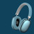Color: BLUE - SoundXT Metallic Headphones with Advanced Noise Cancellation K290-50603219583249