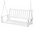 2-Person Wooden Outdoor Porch Swing with 500 lbs Weight Capacity-Brown B593-NP11445
