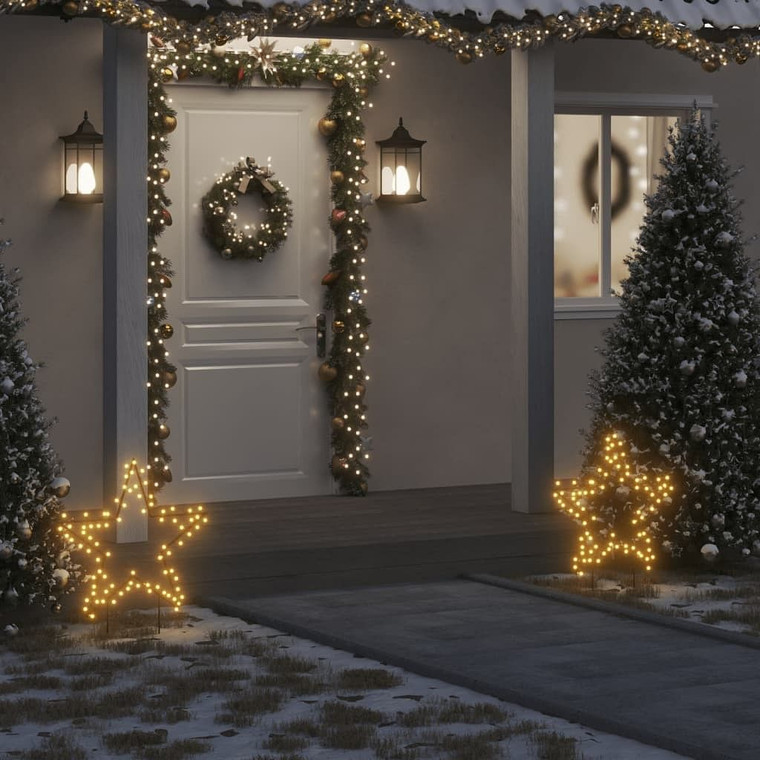  Christmas Light Decoration Warm white, Black Iron 23.6 in A949-357716