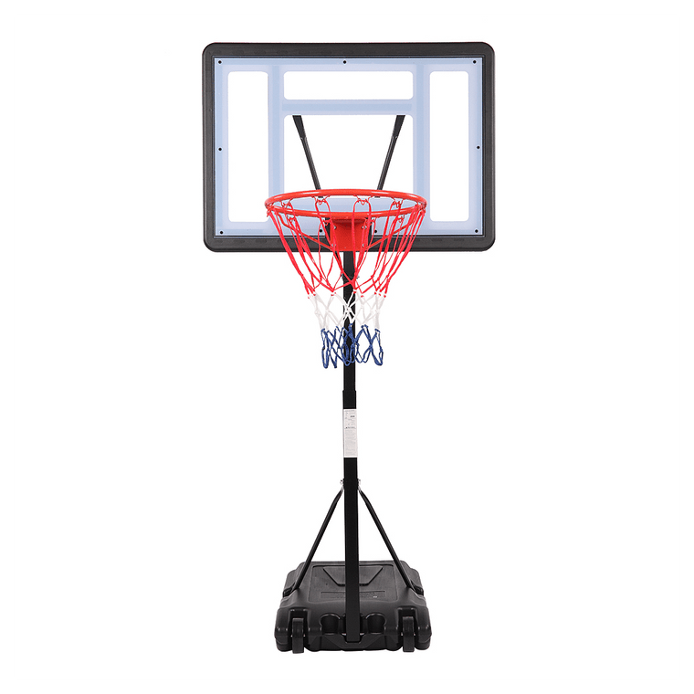 HY-B064S Portable Movable Swimming Pool PVC Transparent Backboard Basketball Stand (Basket Adjustme T575-S0671269287