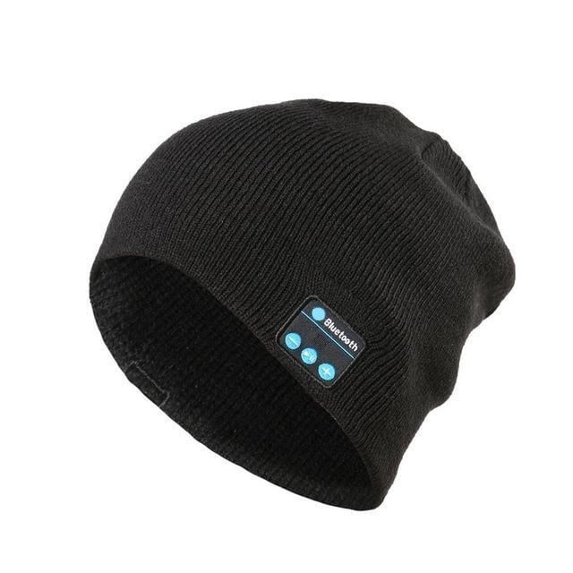 Color: Black - Musical Beanie Bluetooth Hat K290-18851658501