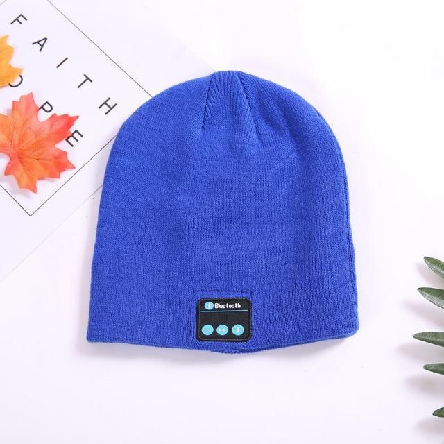 Color: Royal Blue - Musical Beanie Bluetooth Hat K290-18851658885
