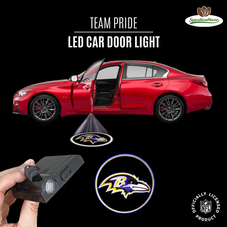 Baltimore Ravens Car Door Light LED Z157-1002805612