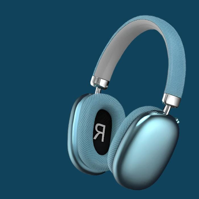 Color: BLUE - SoundXT Metallic Headphones with Advanced Noise Cancellation K290-50603219583249