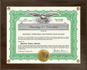 Modern Cover Printed Certificate