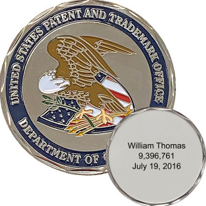 Polished Silver Patent Coin Polished Silver Patent Coin
