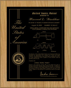 U.S. Contemporary Patent Plaques U.S. Contemporary Patent Plaques