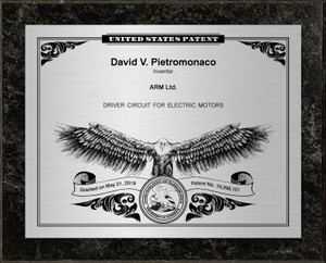 American Eagle Patent Plaques American Eagle Patent Plaques