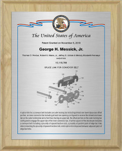 U.S. Series Ribbon Patent Award U.S. Series Ribbon Patent Award