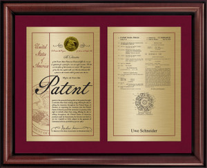 Framed Patent, Double Mount - 10 Millionth Cover Edition