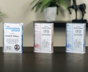 Magnetic Acrylic Desk Award Magnetic Acrylic Desk Award
