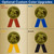 Optional Custom Color Upgrades for Ribbon Color - Shown on Brass Optional Custom Color Upgrades for Ribbon Color - Shown on Brass