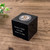 Black Marble Patent Cube with USPTO Coin