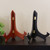 Wood Plaque Stands - Easel