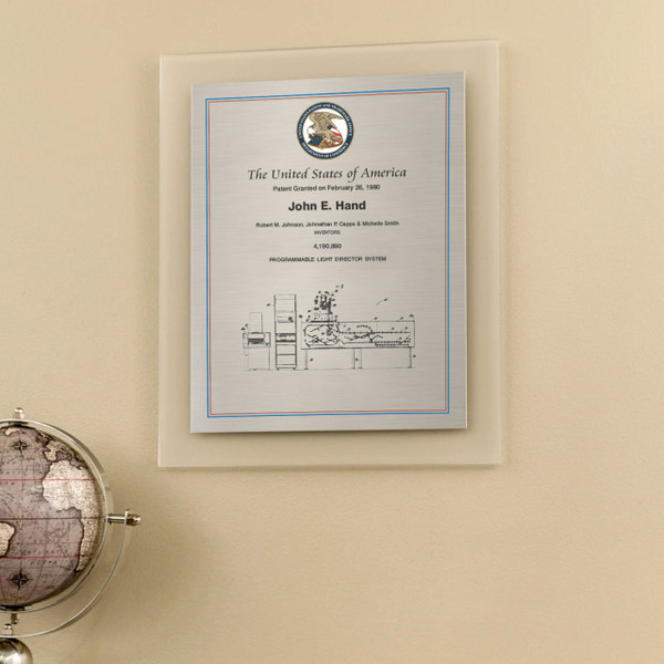 U.S. Series Double Stripe Patent Plaques