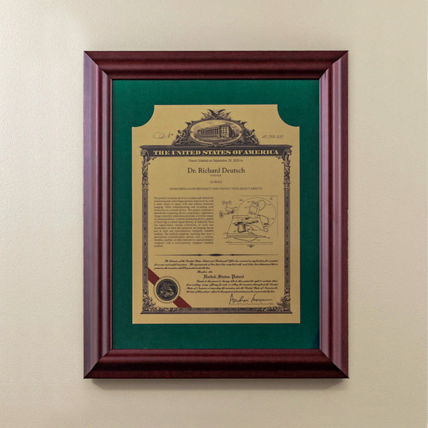 Historic Patent Frame Award