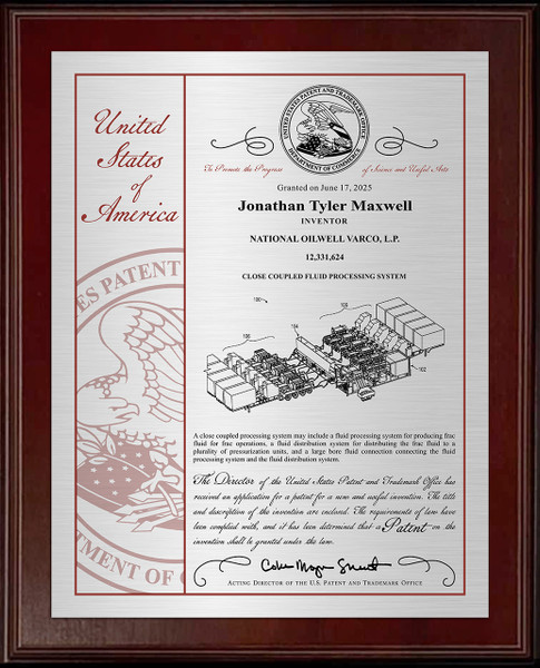 Patent Awards - 10 Millionth Cover Design - printed seal