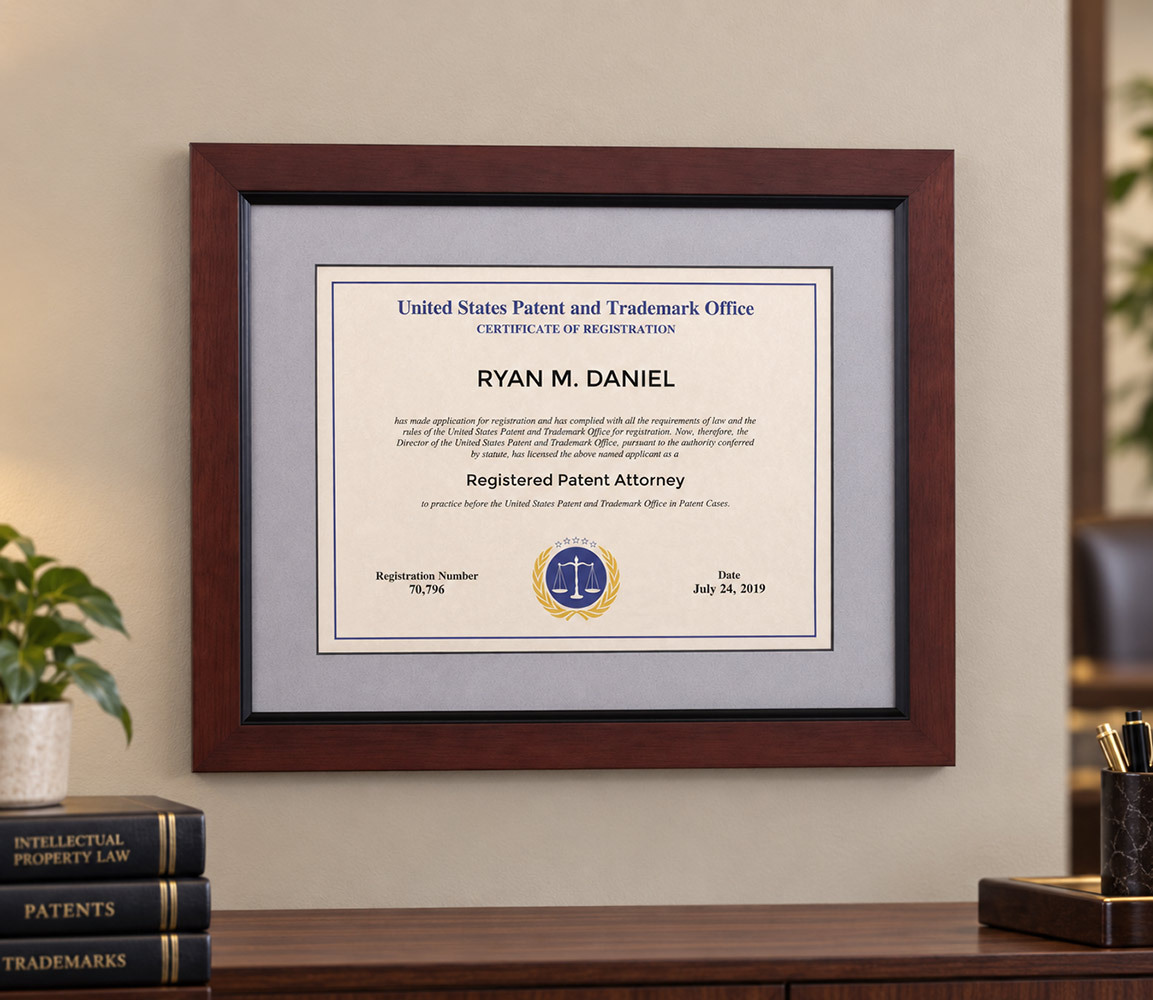 Personalized registration awards for patent attorneys and patent agents