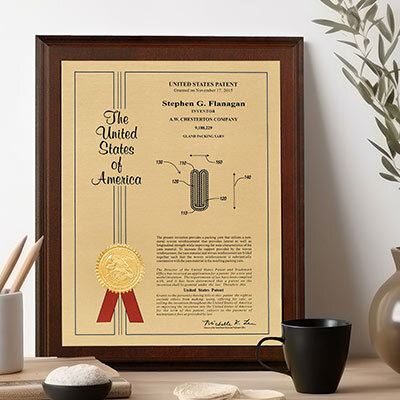 Patent Plaques
