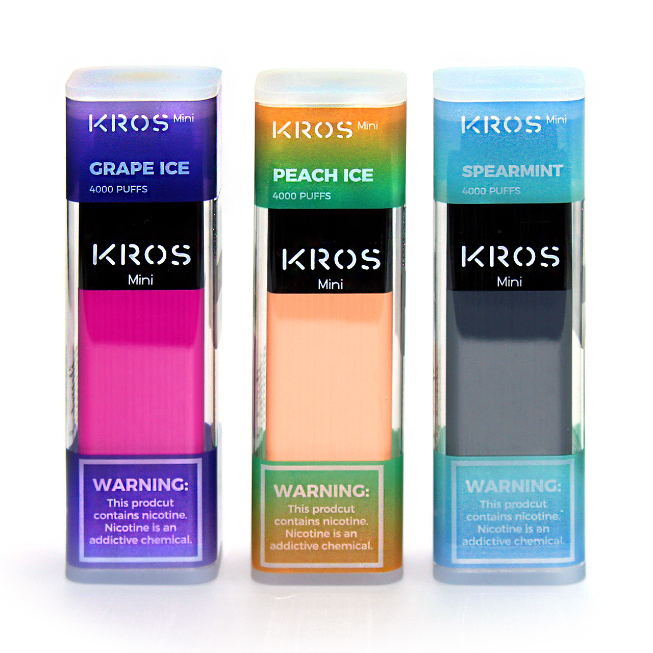 Kros Disposable Ecig Device - Kros Disposables Salt Nic Devices