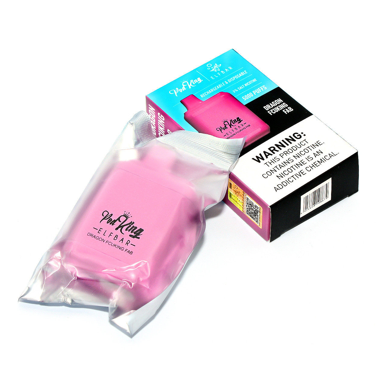 Pod King & EBDESIGN XC5000 Disposable Vape Pod King ELFBAR