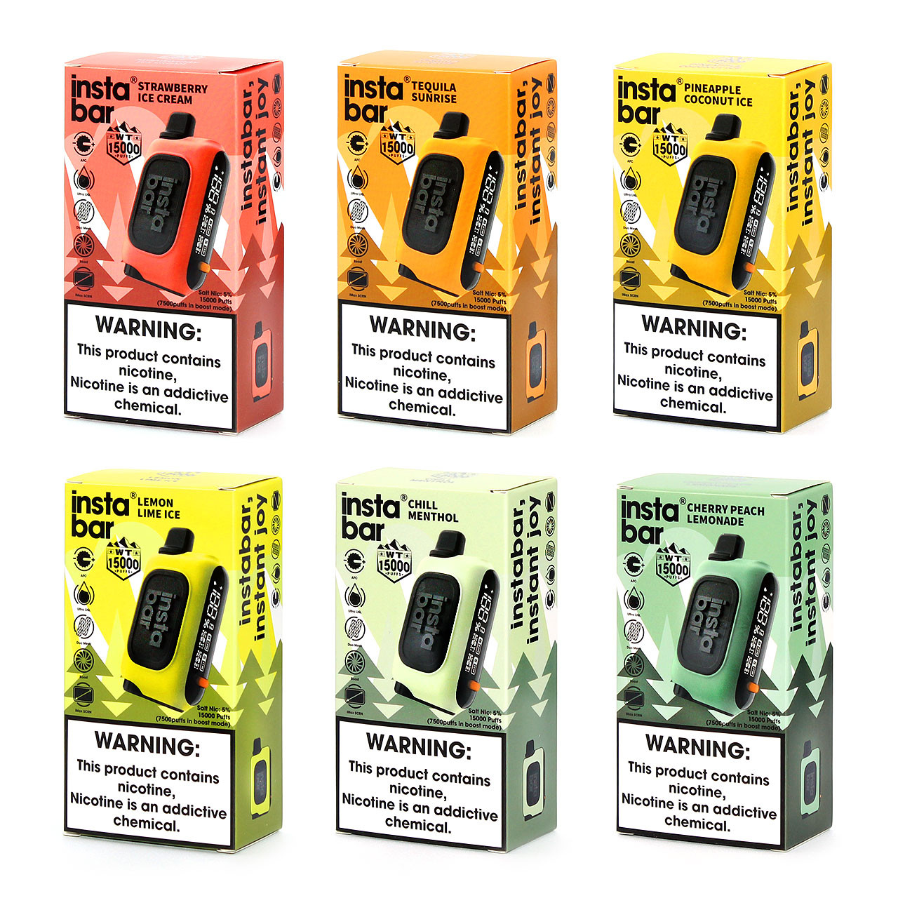 elf bar vape uk InstaBar WT15000 Disposable Vape