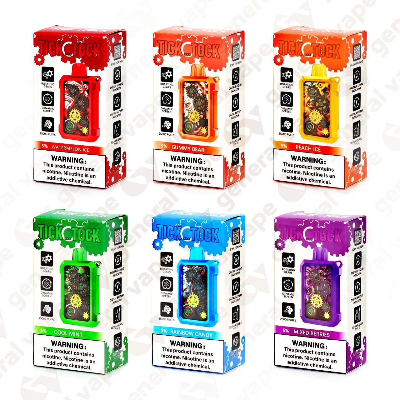 Tick Tock 25000 Disposable Vape