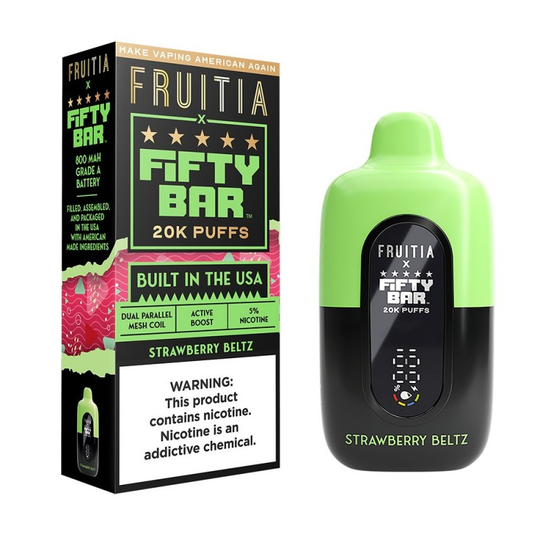 Southern Tobacco Fruitia X Fifty Bar 20K Disposable Vape