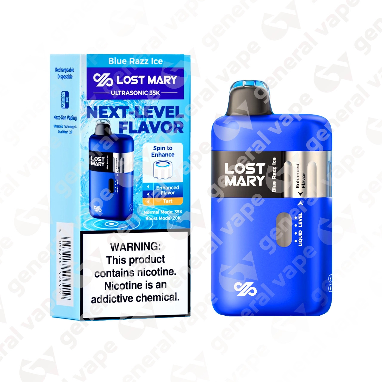How To Use ULTRASONIC 35K Disposable Vape Next-Gen Flavor Worldwide Vape Lost  Mary