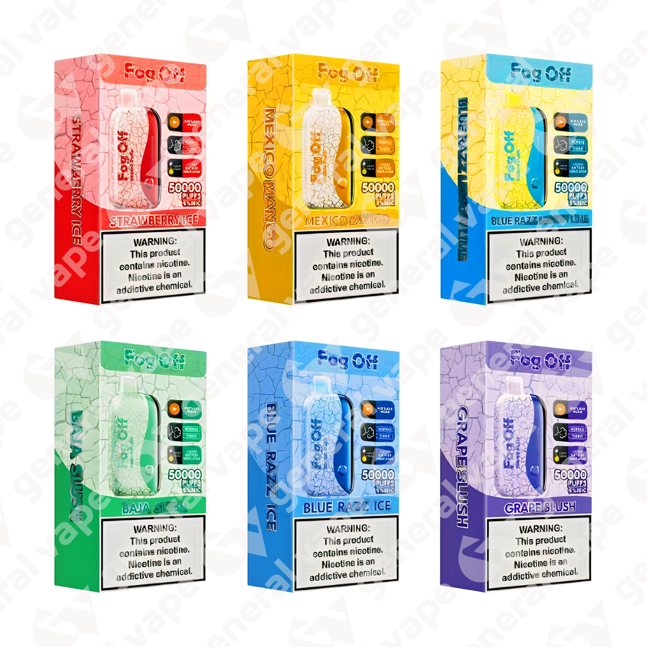 FOG OFF 50000 Puffs Disposable Vape