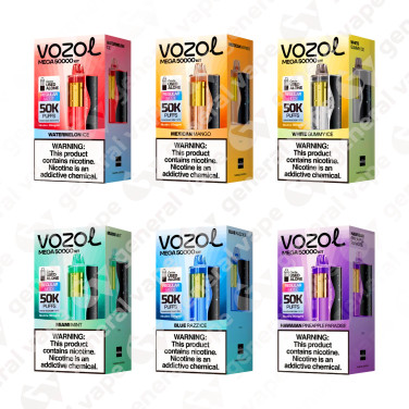 Vozol Mega 50K Puffs Kit & Pod Disposable Vape Vozol Mega 50K Puffs Kit & Pod Disposable Vape