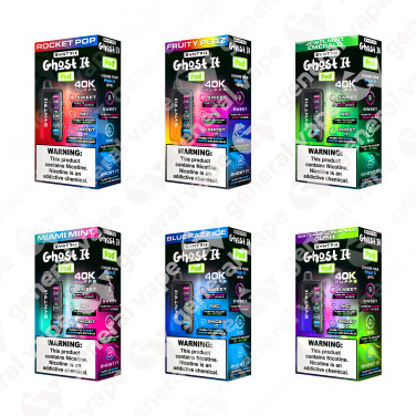 Pod Juice x SYNTRIX Ghost It 40K Disposable Vape Pod Juice x SYNTRIX Ghost It 40K Disposable Vape