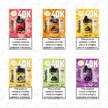 Dinner Lady Desserts 40K Puffs Disposable Vape
