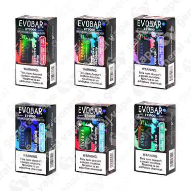 EVOBar zero necotine vape