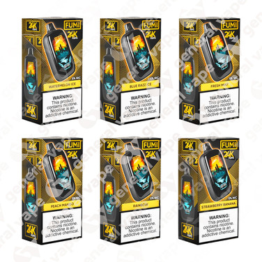 FUMI 24000 puffs all flavors