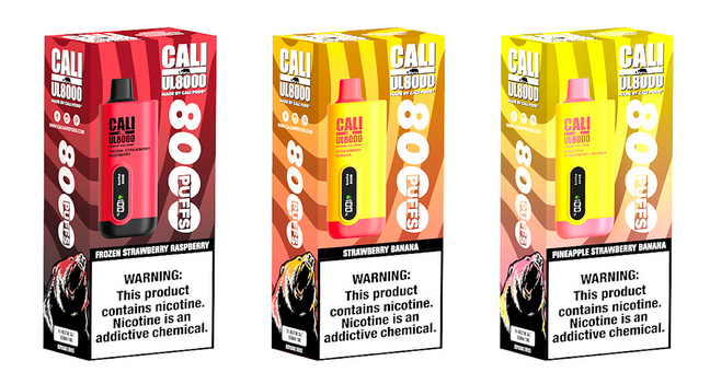 Review Cali UL8000 & 8000 Puffs Disposable Vape | Price?