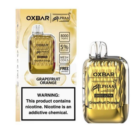 Review OXBAR X ALPHAA G8000 Ultra & 8000 puffs. Specs